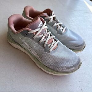 ALTRA | Rivera 2 Gray, Sage and Pink Athletic Running Shoes